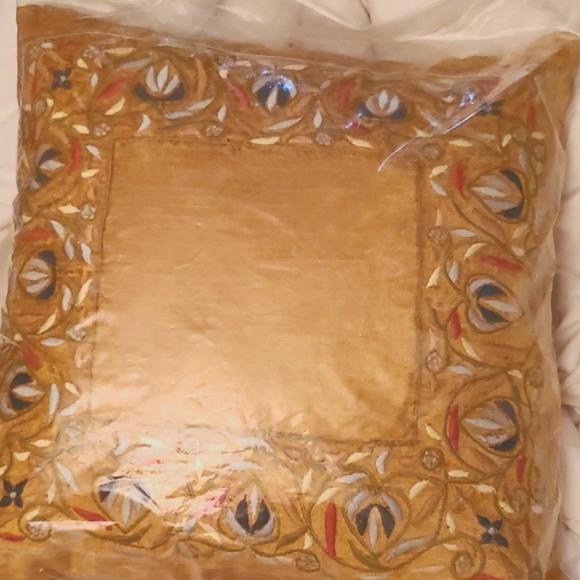 Anthropologie Velvet Satyana square pillow - Picture 6 of 8